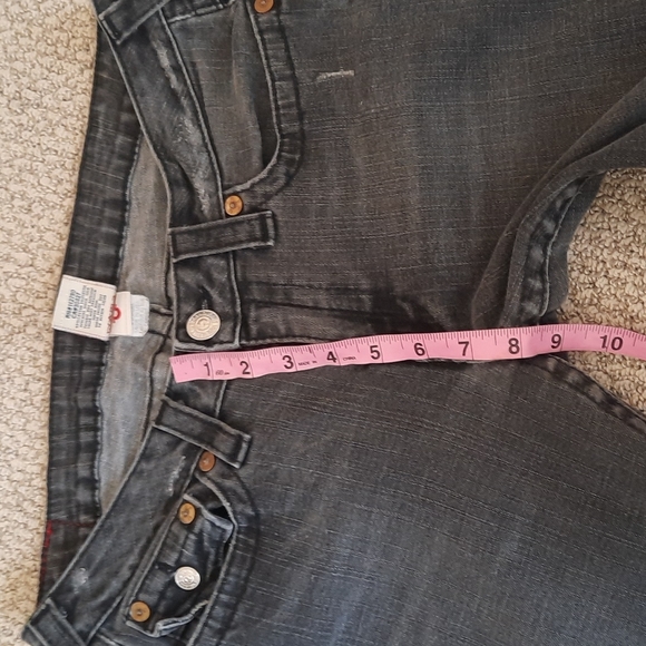 True Religion Distressed Skinny Jeans - Picture 9 of 10